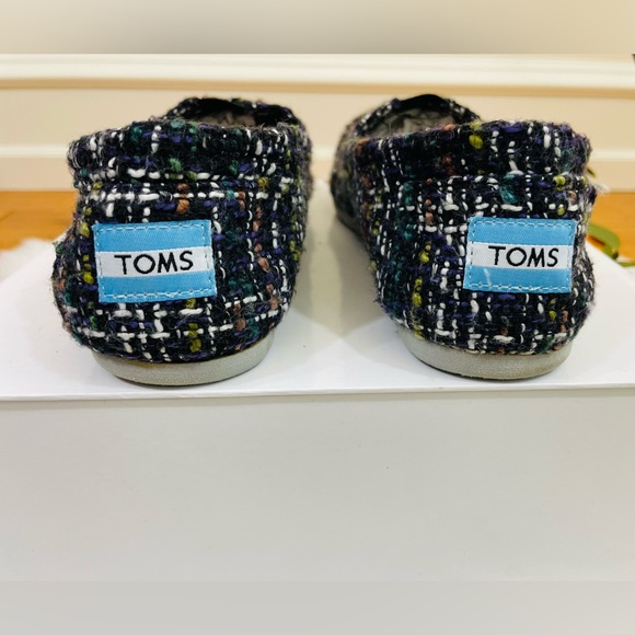 Toms Alpargata Classic Tweed Boucle Loafers, EUC - Picture 5 of 10